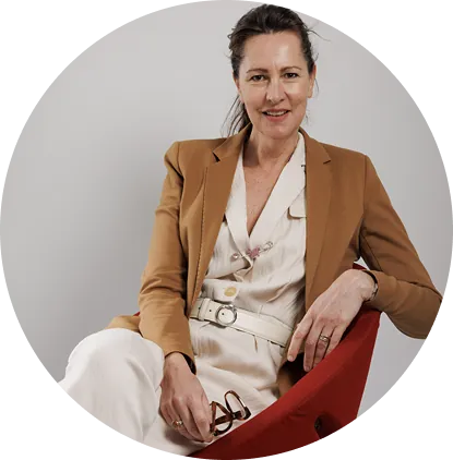 Portrait de Sandra Le Jan, fondatrice de Parfum d'Éthique